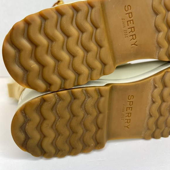 Sperry Womens Maritime Repel Suede Waterproof Side Zip Boots 84000 Sz 9.5M Nice! - Picture 8 of 11